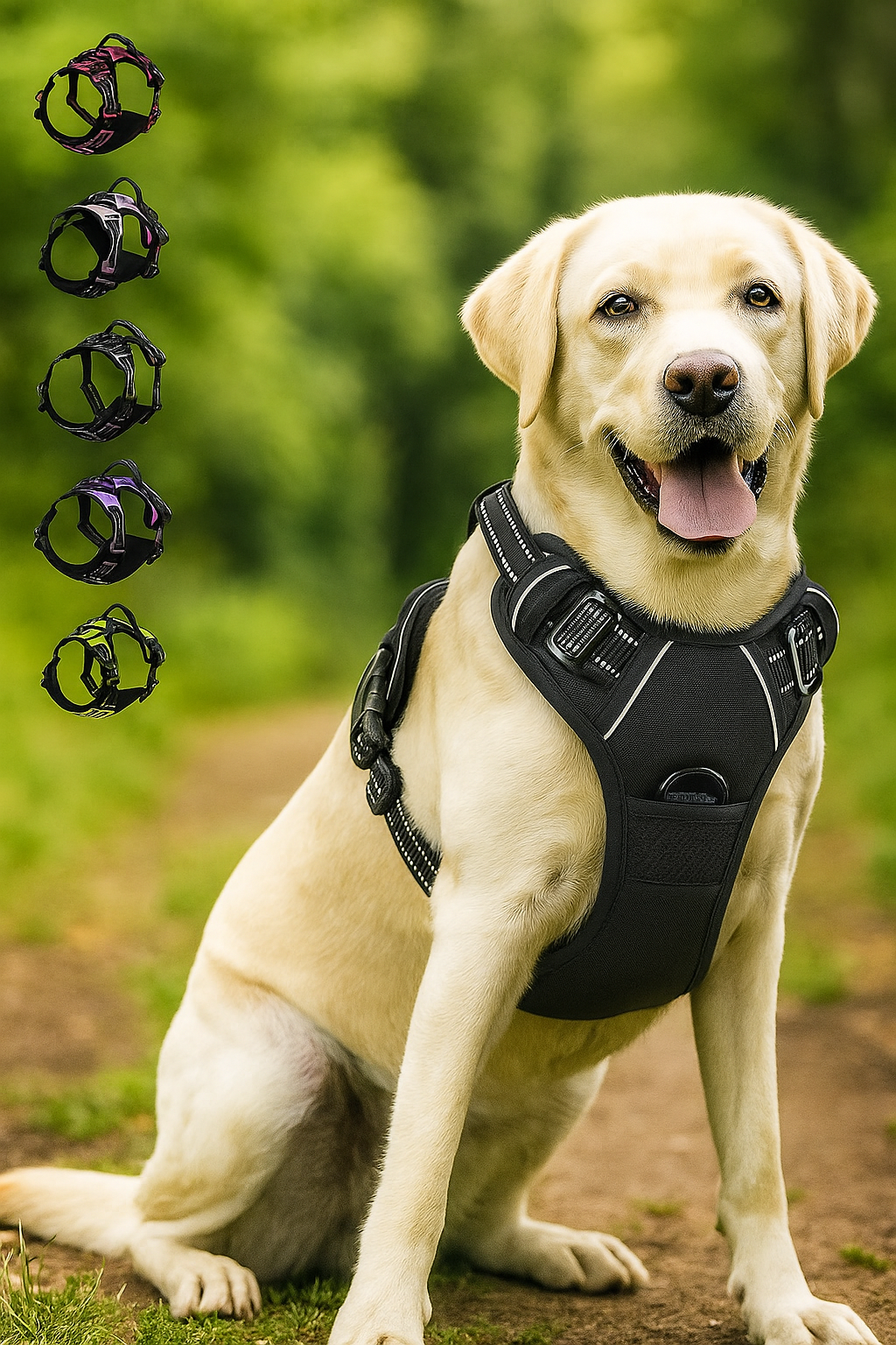 Harnais Anti-traction Ultra Confort — Pour chiens heureux et maîtres tranquilles