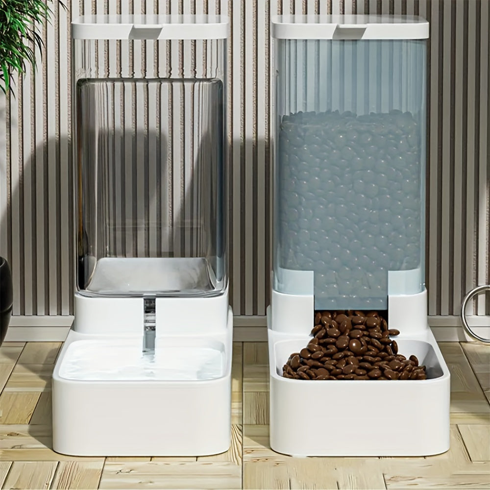 Distributeur automatique d’eau et de nourriture pour chiens et chats