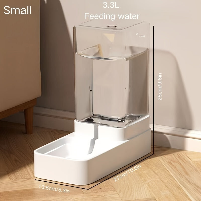 Distributeur automatique d’eau et de nourriture pour chiens et chats