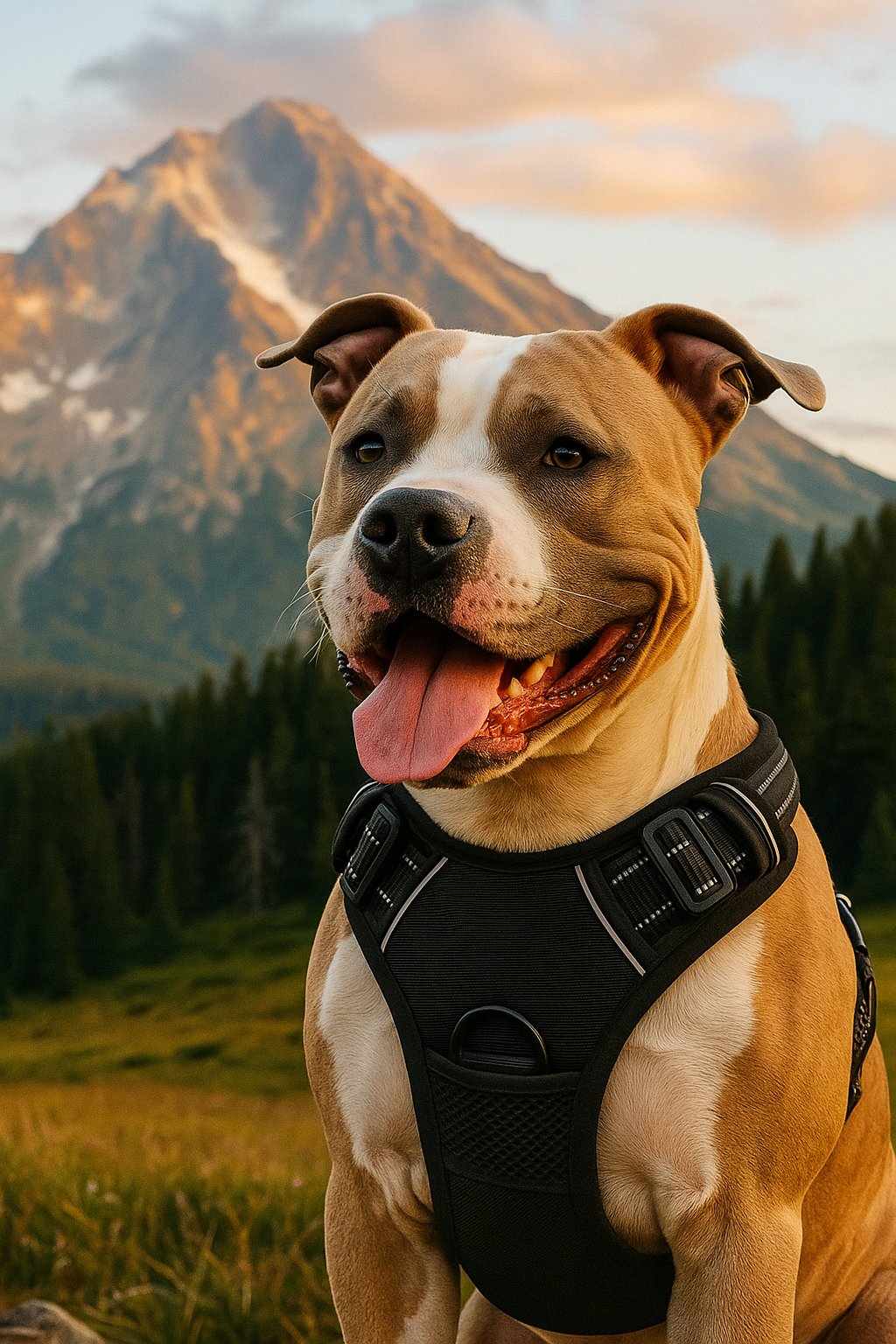 Harnais Anti-traction Ultra Confort — Pour chiens heureux et maîtres tranquilles