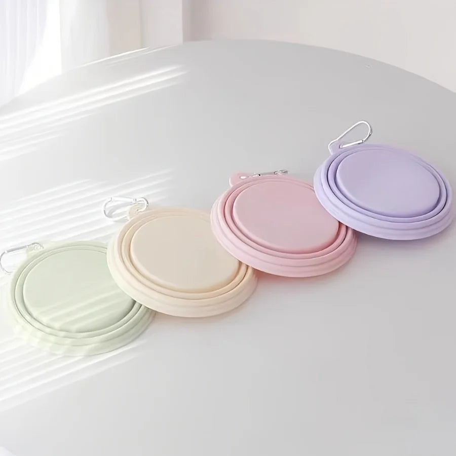 Gamelles Pliable en silicone parfaite pour les promenades