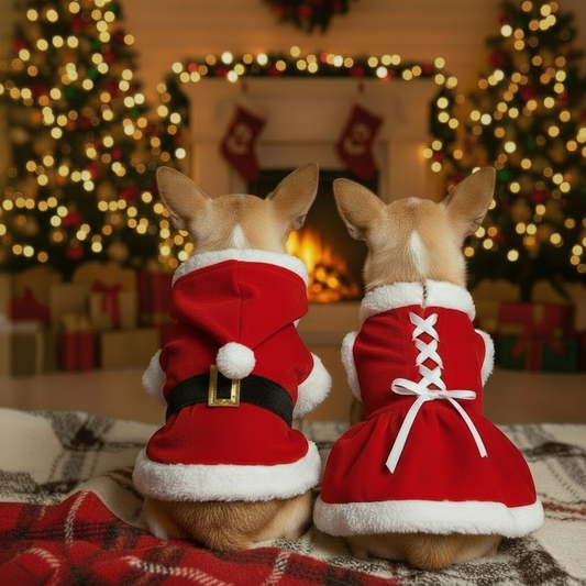 Déguisement de Noël pour chien 🎅🏼🤶🏼