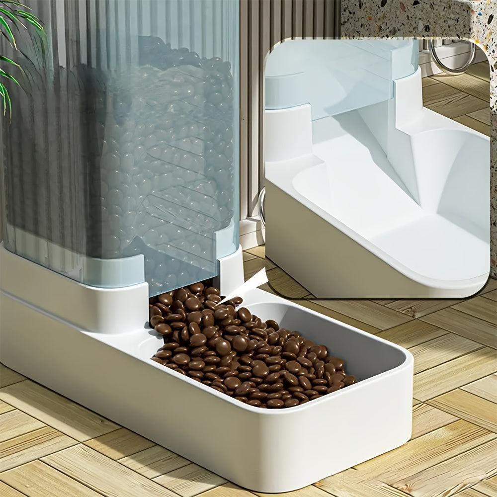 Distributeur automatique d’eau et de nourriture pour chiens et chats